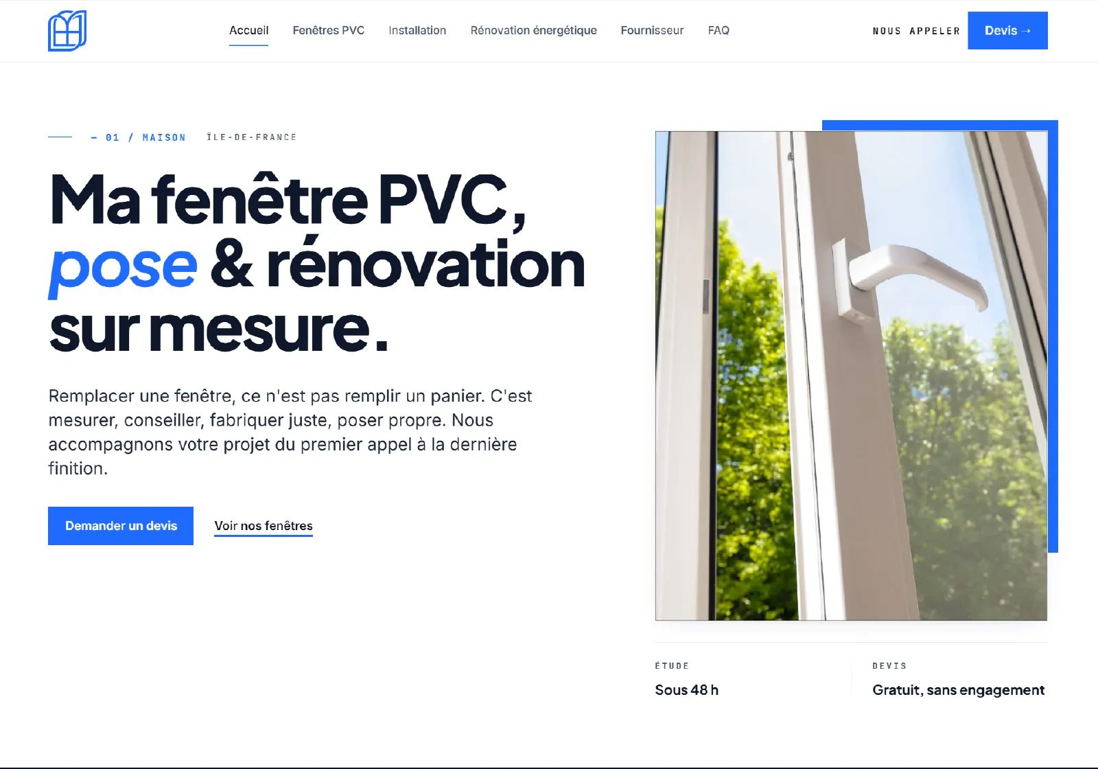 Création d’un site de présentation d’activité avec une FAQ structurée